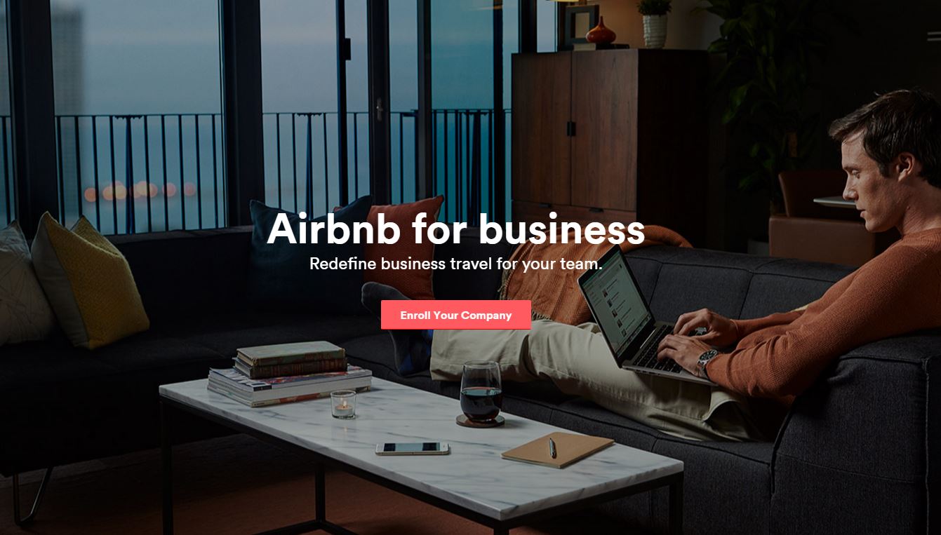 Airbnb представила сервис бронирования для корпоративных клиентов