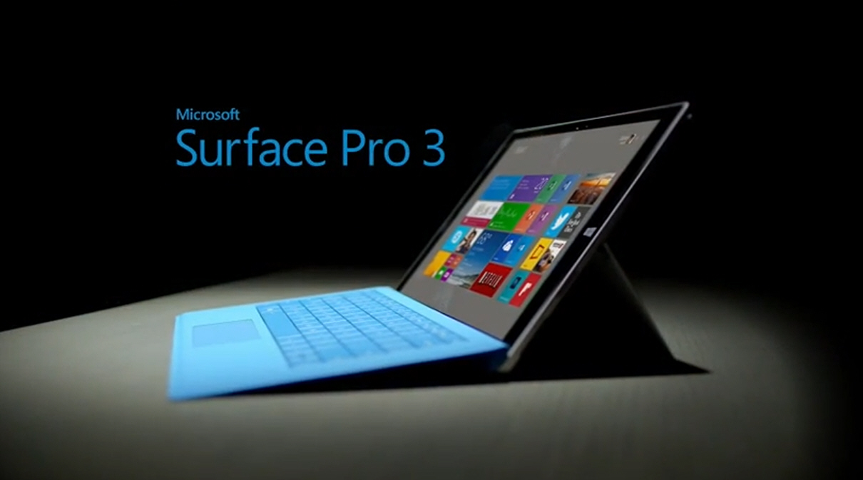 Microsoft выпускает более дешевый Surface Pro 3 с процессором i7 и 128 Гб памяти