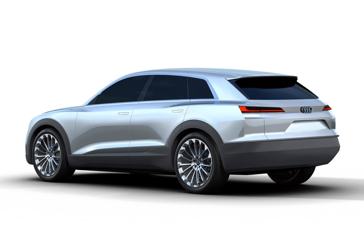Первые изображения электрокара Audi Q6