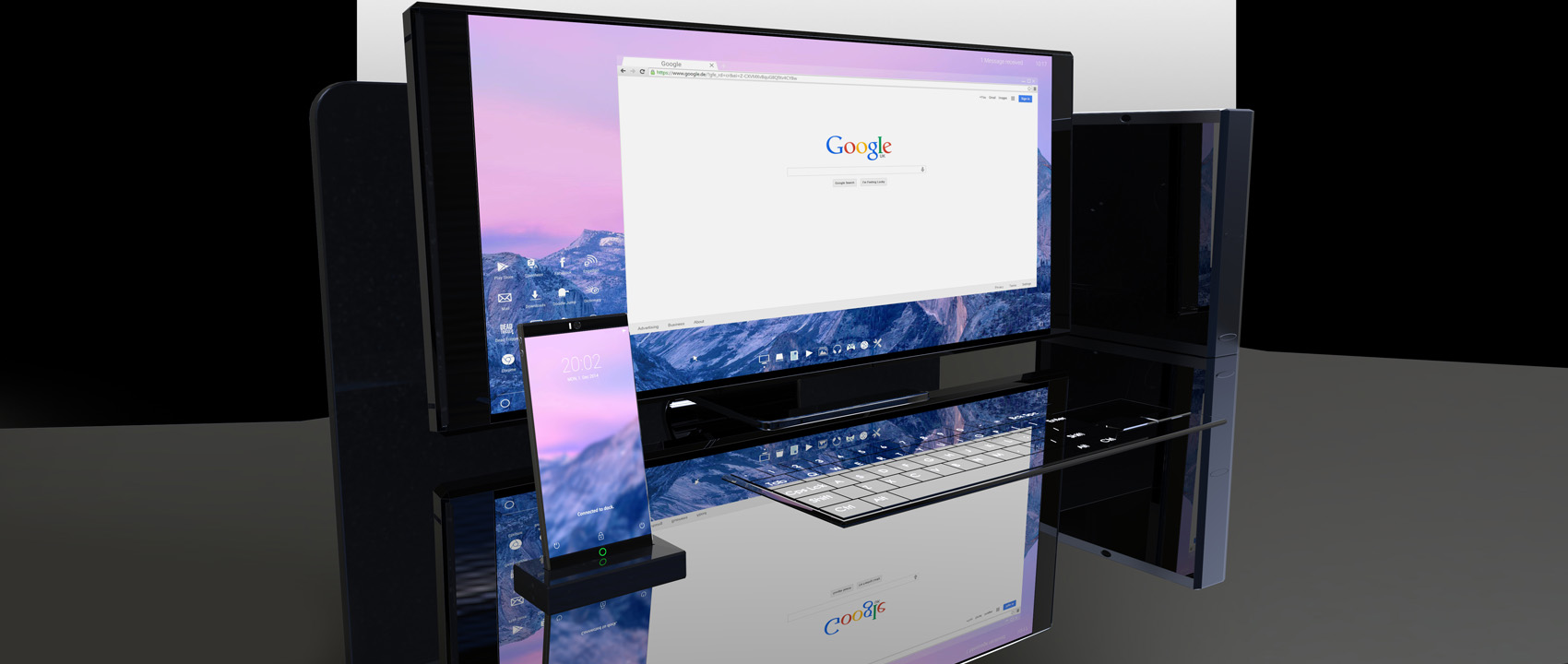 Symetium Smartphone PC: смартфон, который сможет заменить компьютер