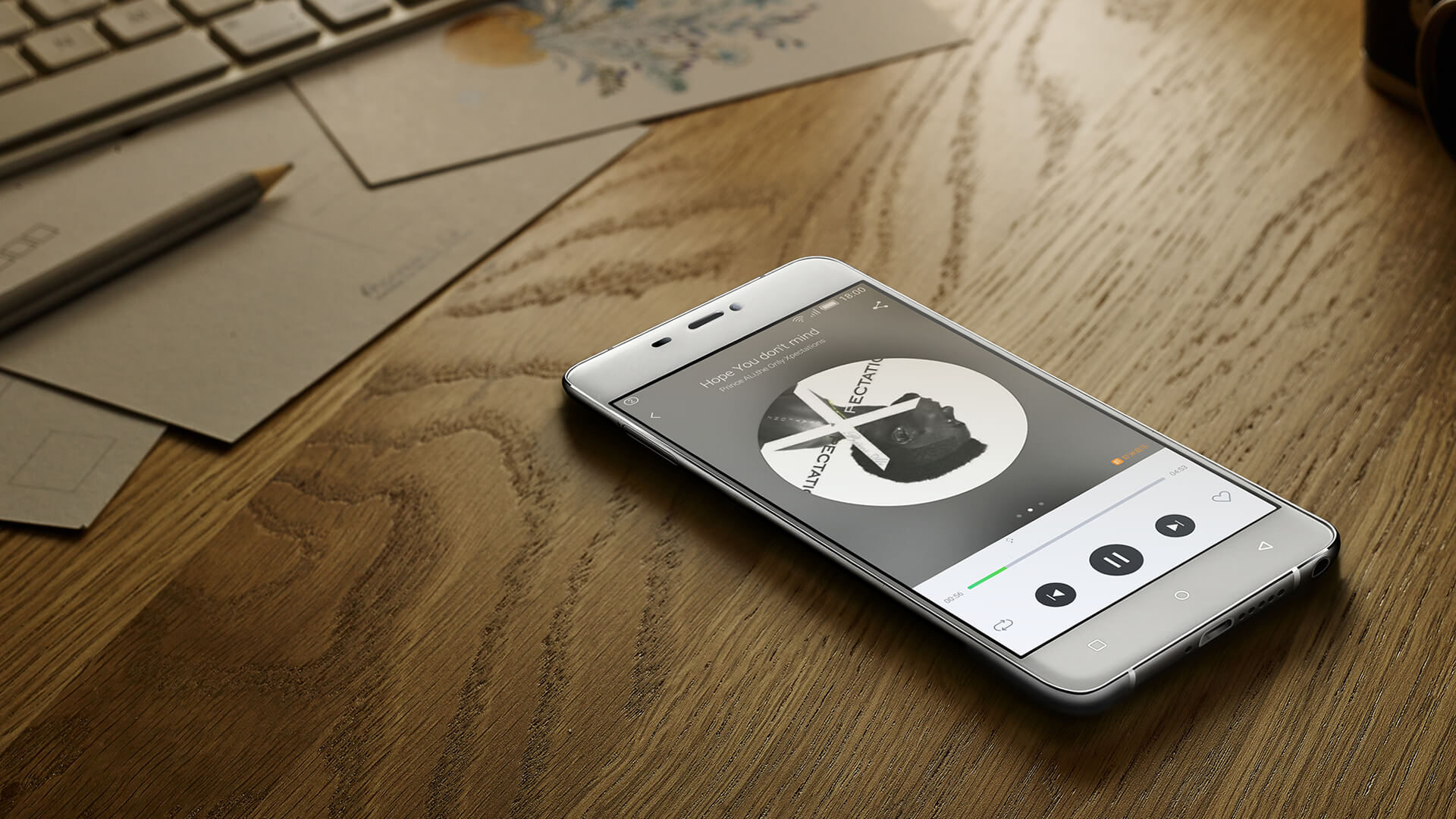 Смартфон в самом тонком корпусе и из самого необычного сплава