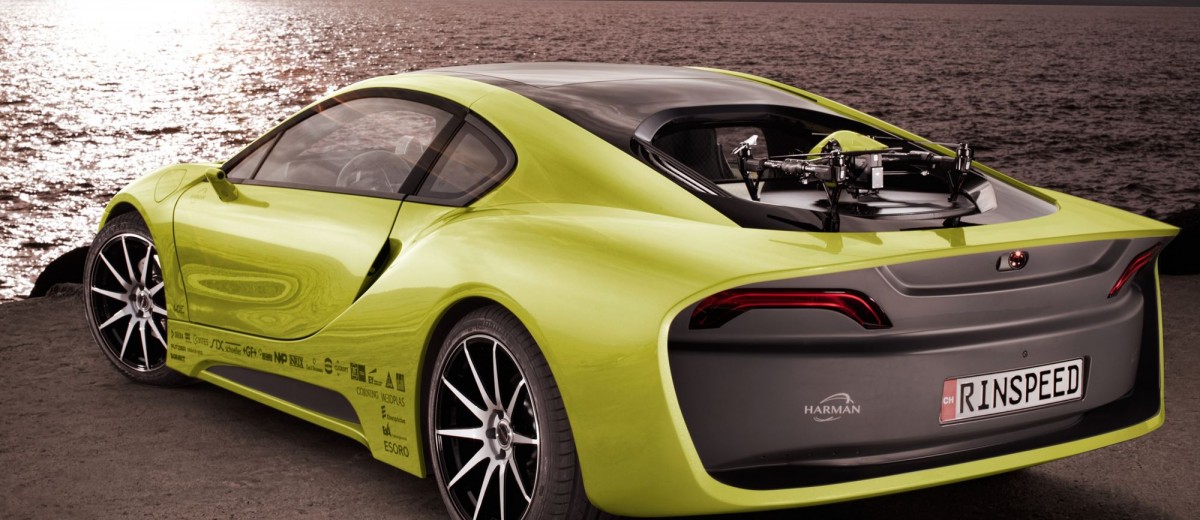 Гибридный автомобиль Rinspeed — клон i8 BMW