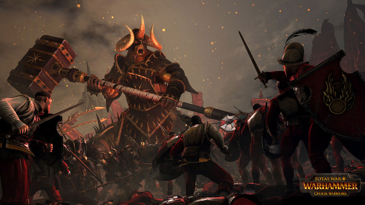 Новый ролик Total War: Warhammer с демонстрацией Воинов Хаоса