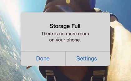 iphone storage