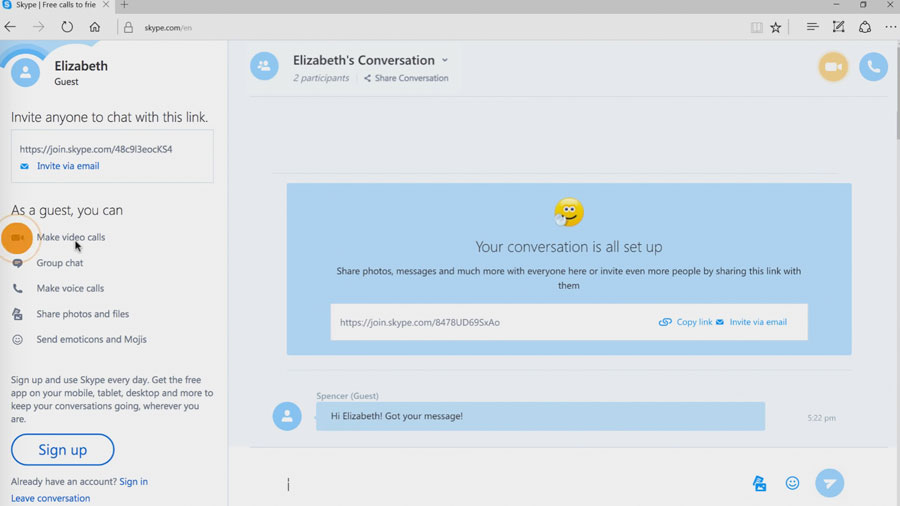 skype