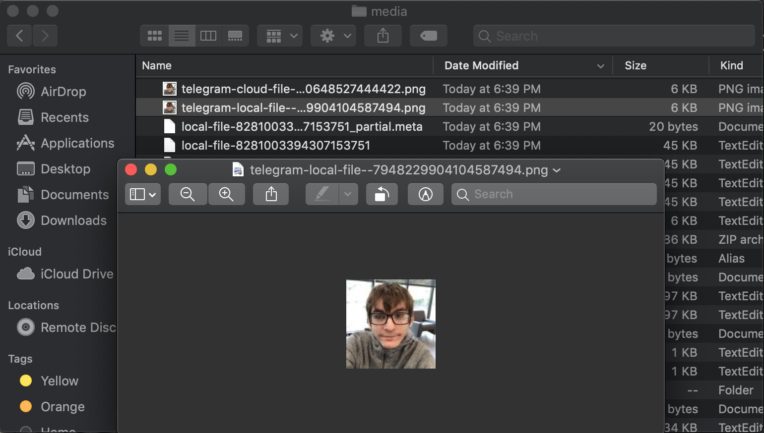 TelegramSQLite