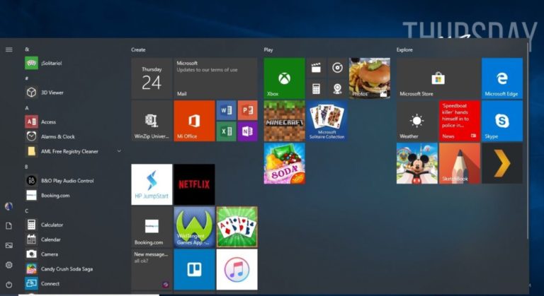 Windows-10-Start-Menu