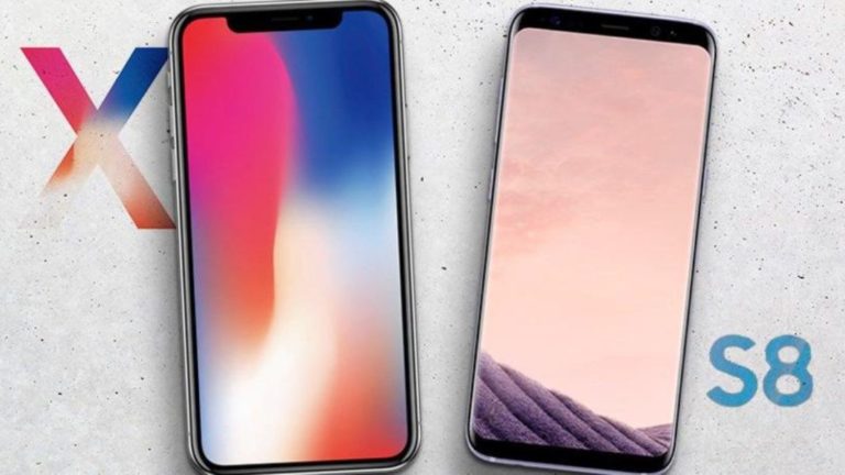 iphone x vs galaxy s8