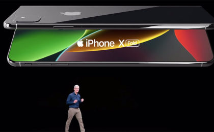 iphone x fold
