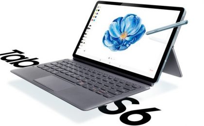 Представлен планшет Galaxy Tab S6