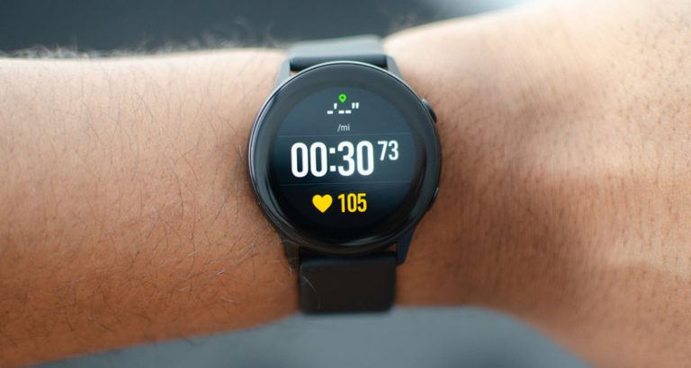 Появилось "живое" фото Samsung Galaxy Watch Active 2