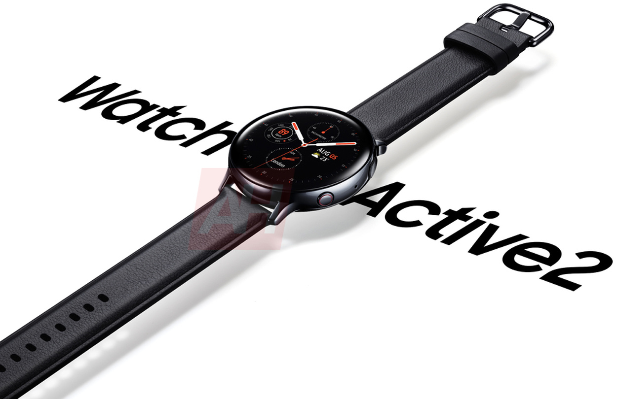 Появилось первое официальное изображение Samsung Galaxy Watch Active 2
