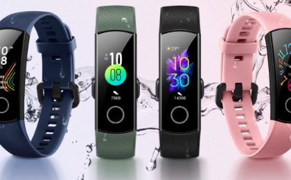 Вышел доступный умный браслет Honor Band 5