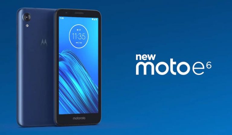 Представлен бюджетный Moto E6