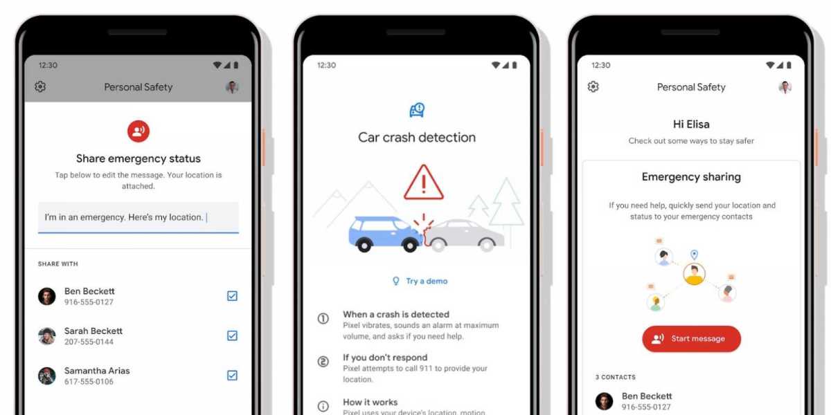 Google научит Android определять ДТП и самостоятельно звонить в службу спасения