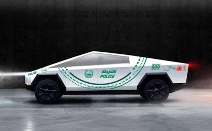 Dubai Police Tesla Cybertruck