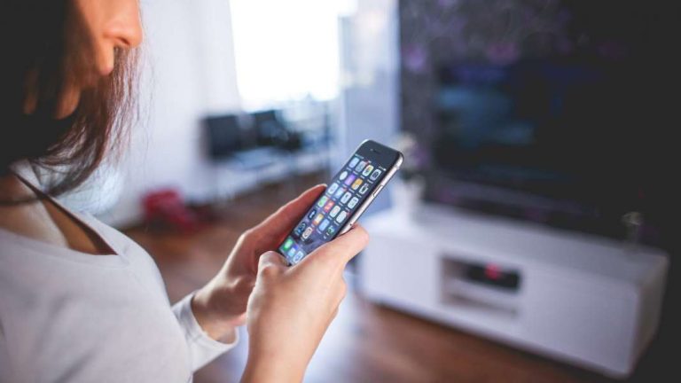 Iphone In Hands