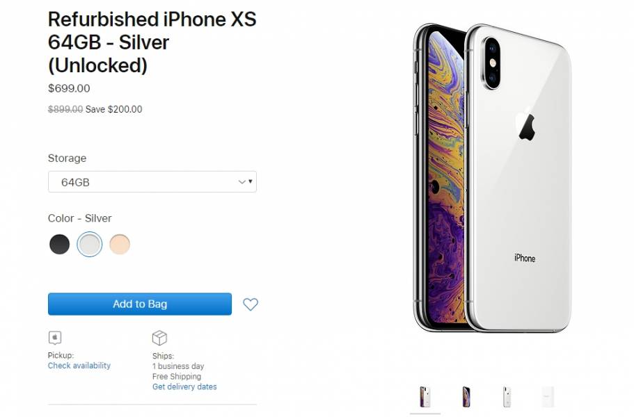 Iphone Xs 64 Gb