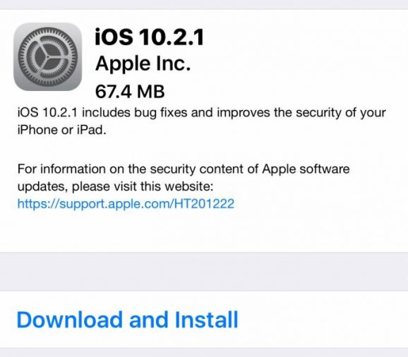 Ios 10 2 1