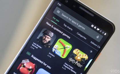 Google Play Black Theme
