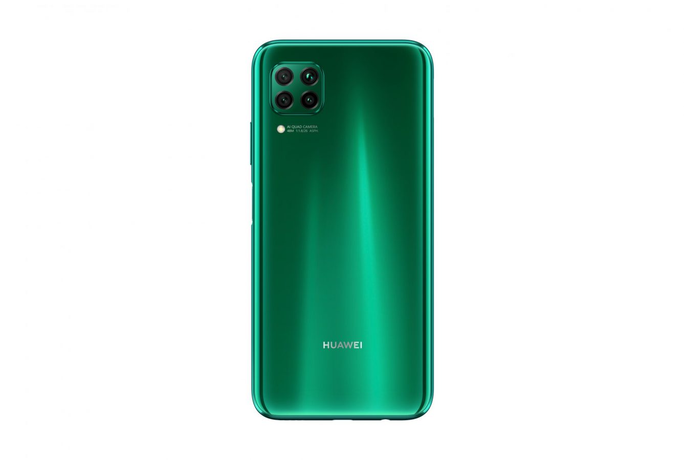 P40 Lite Green Rear