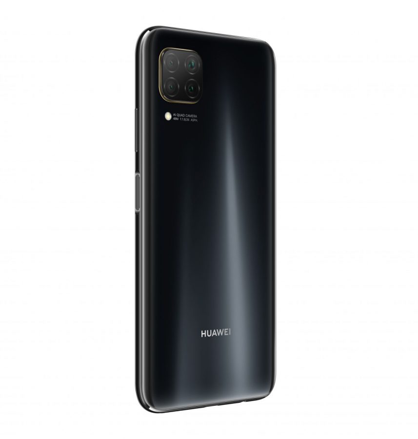 P40lite Black Rear 50 Right