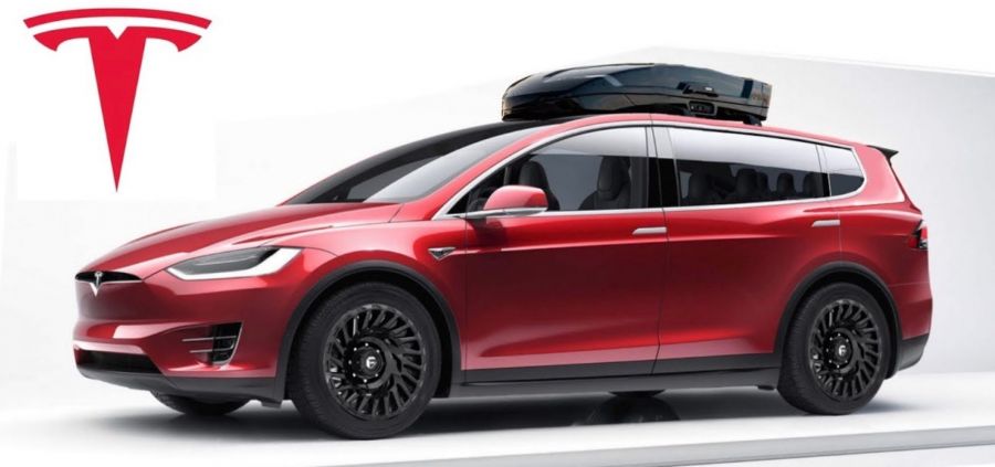 Tesla Model X Electric Van Large