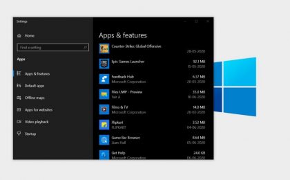 Windows Apps And Features