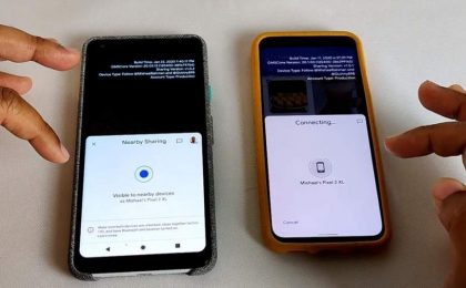 Android Nearby Sharing Leaked
