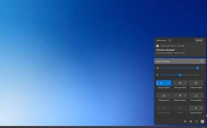 Windows 10x Desktop