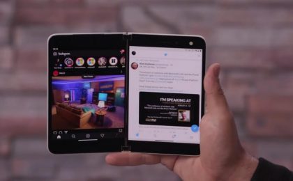 Surface Duo Dual Screen Ui