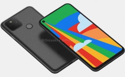 Google Pixel 5 Leaked Renders 1