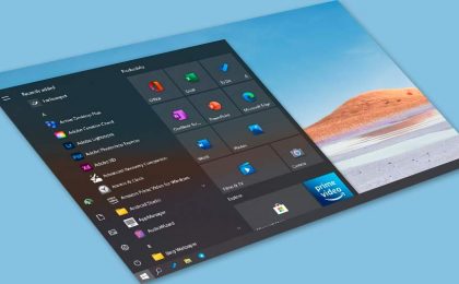 Windows 10 New Start
