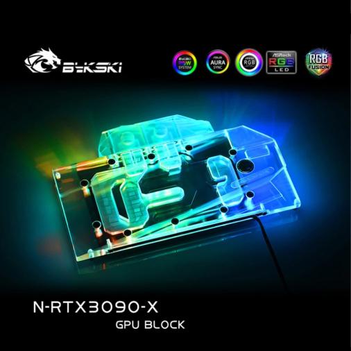 Bykski Geforce Rtx 3090 Geforce Rtx 3080 Waterblocks 8