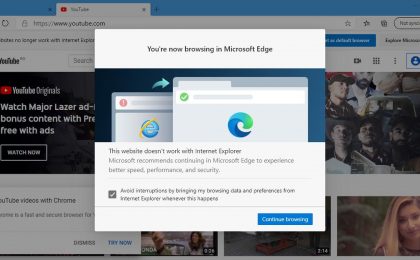 Ie Redirect Large