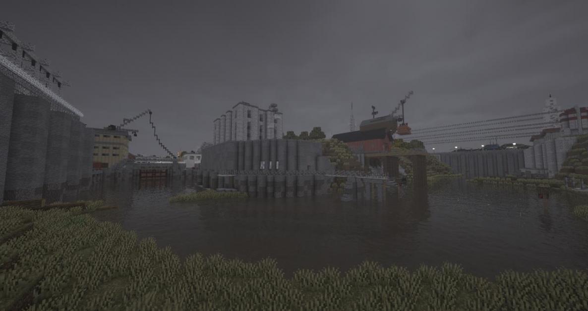 В Minecraft создали City-17 из  Half-Life 2