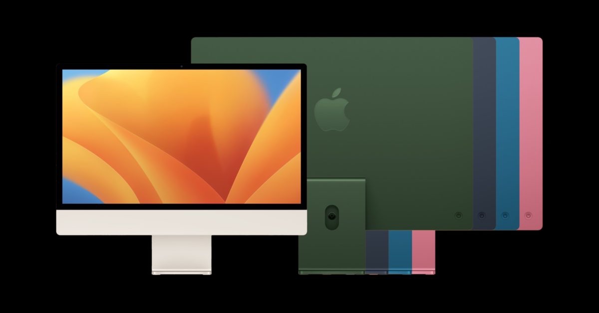 Появились концепты iMac на M2