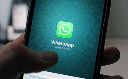 whatsapp application screenshot