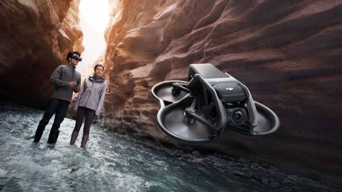 DJI представила спортивный дрон Avata