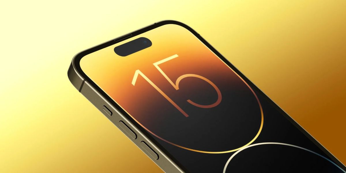 iPhone 15 render