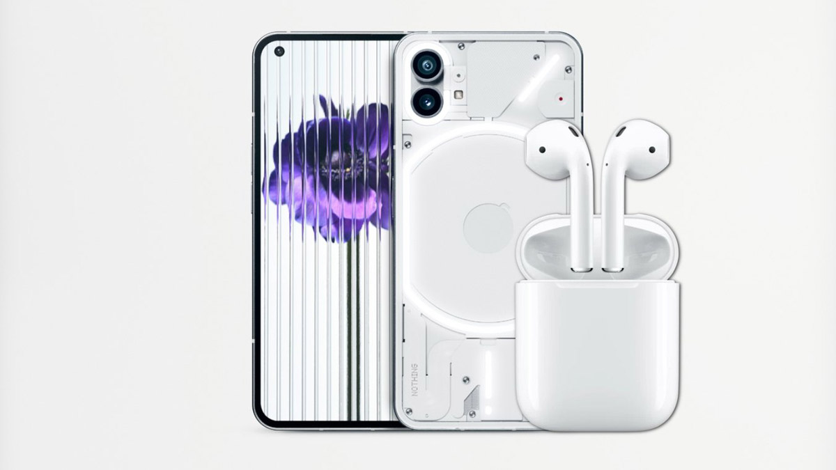 Nothing Phone (1) получил обновление с улучшенной поддержкой AirPods