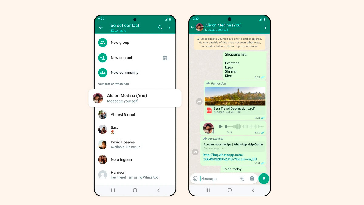 WhatsApp получил функцию «Избранного» из Telegram