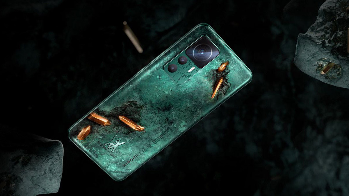Вышел Xiaomi 12T Pro в стиле «бронзовой скульптуры»
