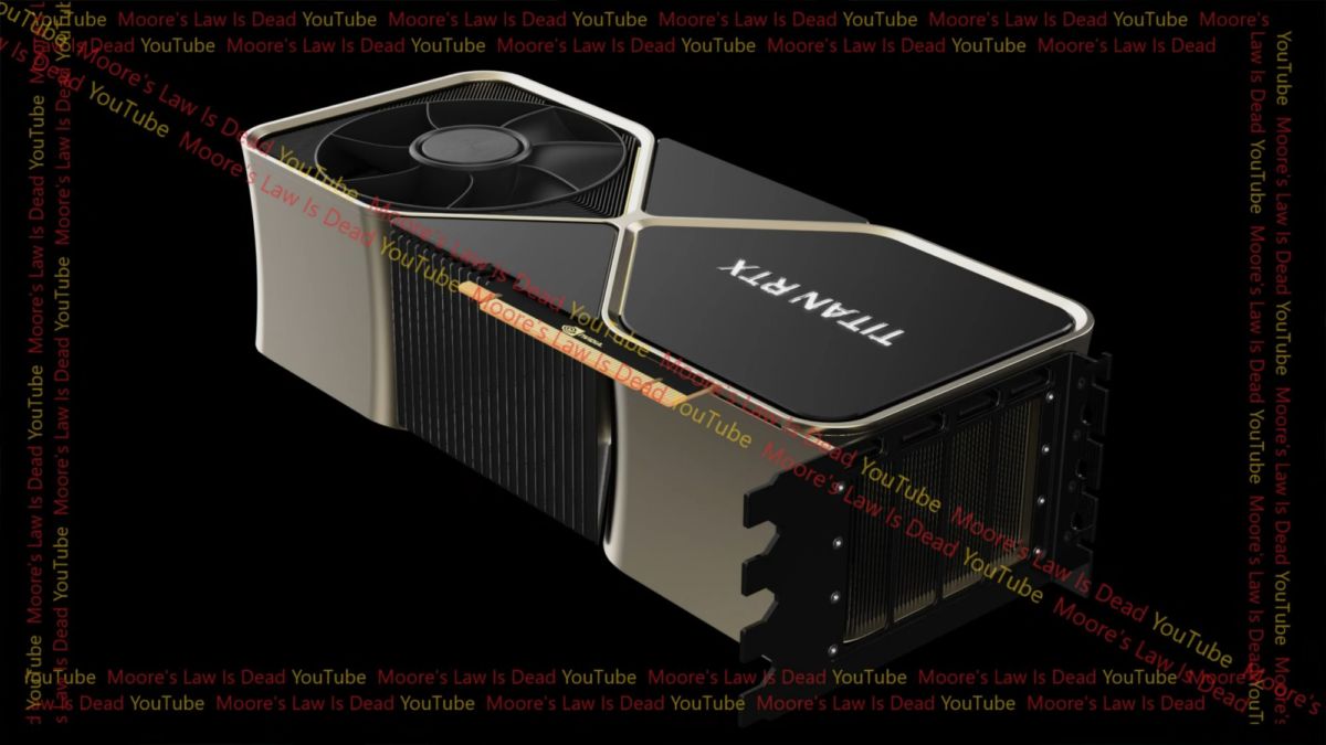 Появились первые изображения «толстой» видеокарты Nvidia Titan RTX Ada