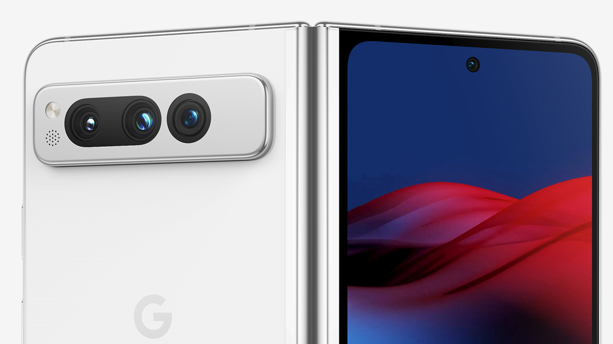 Складной Google Pixel Fold показали на подробных рендерах