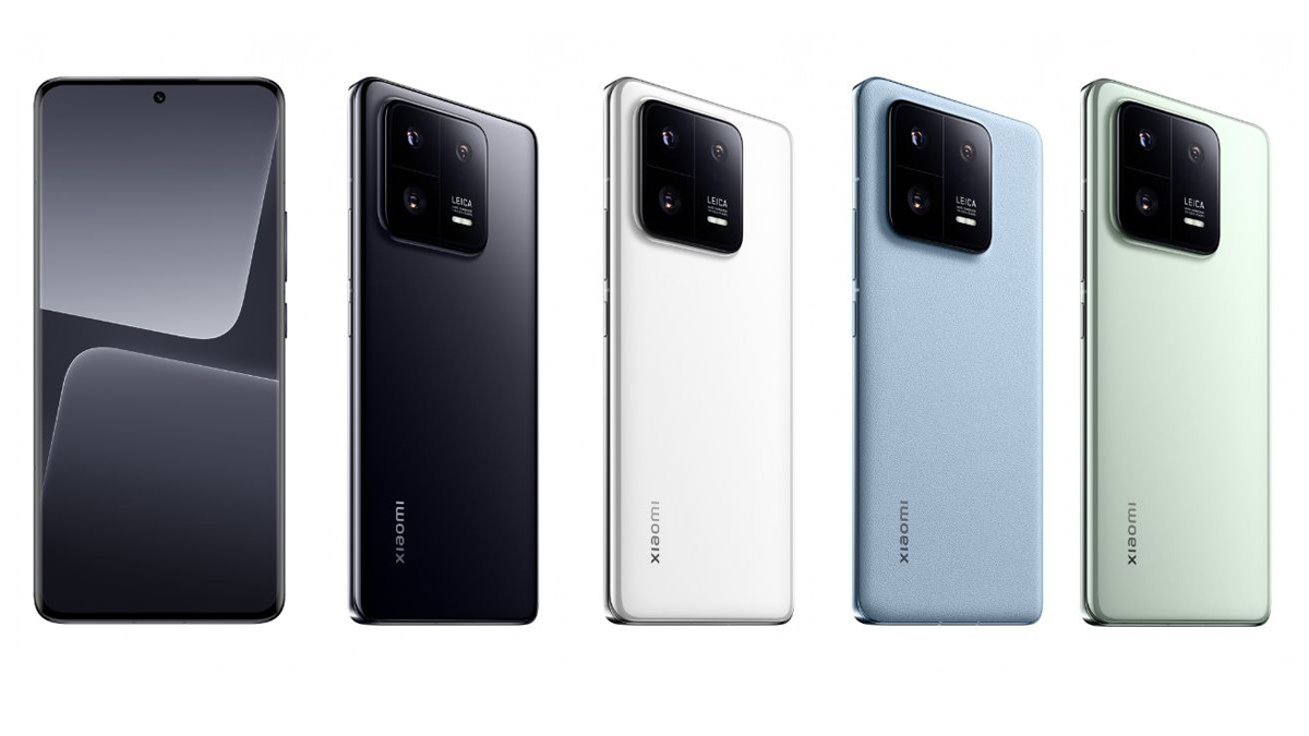 Xiaomi 13 и 13 Pro показали на тизерах во всех цветах