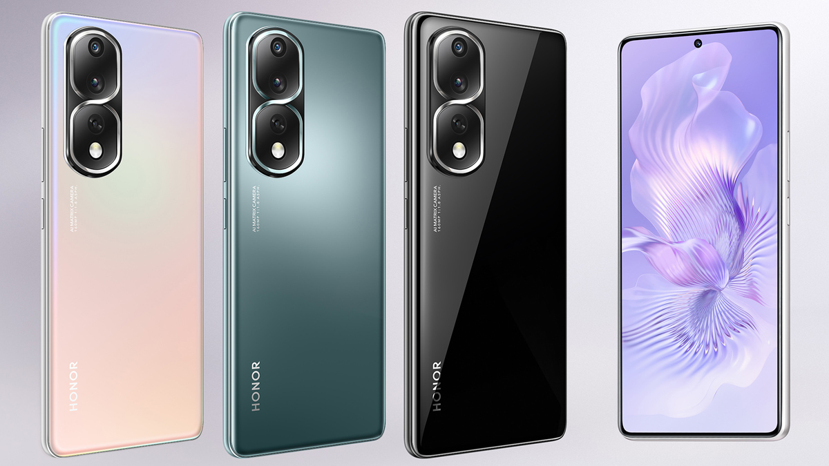 Honor выпустила специальную версию Honor 80 Pro с плоским дисплеем