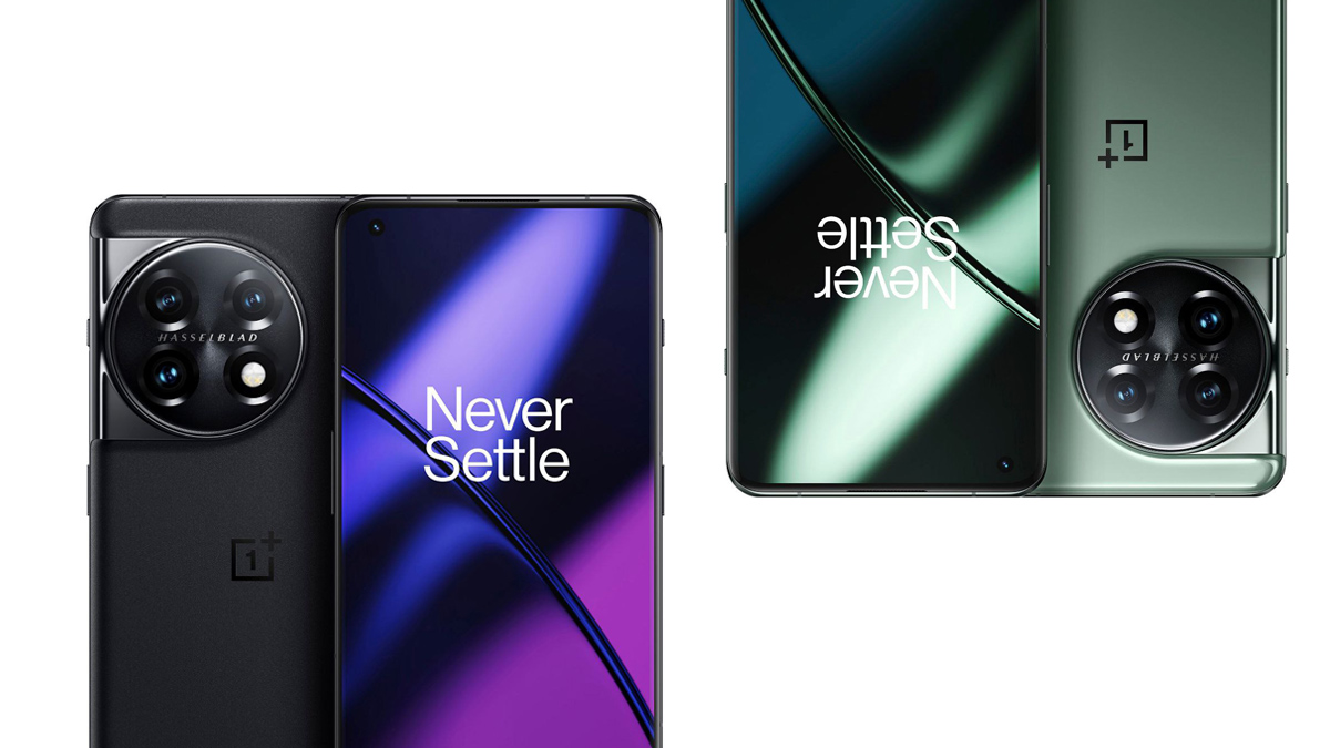 OnePlus 11 5G показали на рендерах в двух цветах