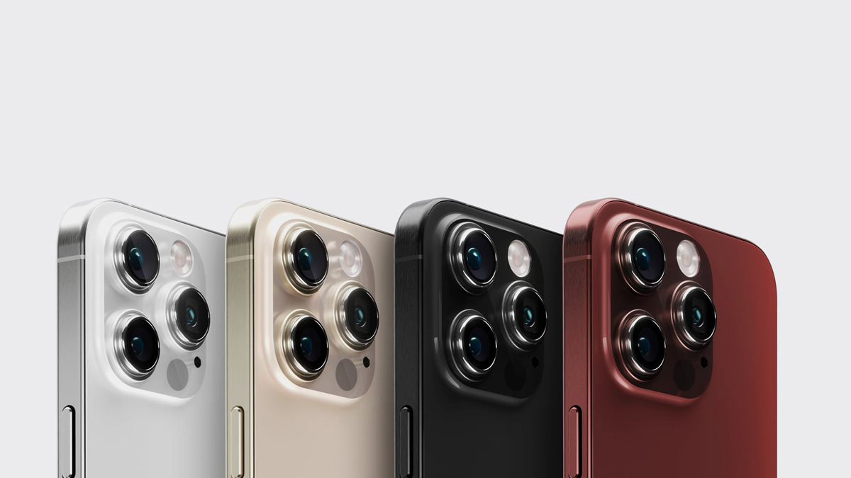iPhone 15 Pro в красном цвете показали на новых рендерах