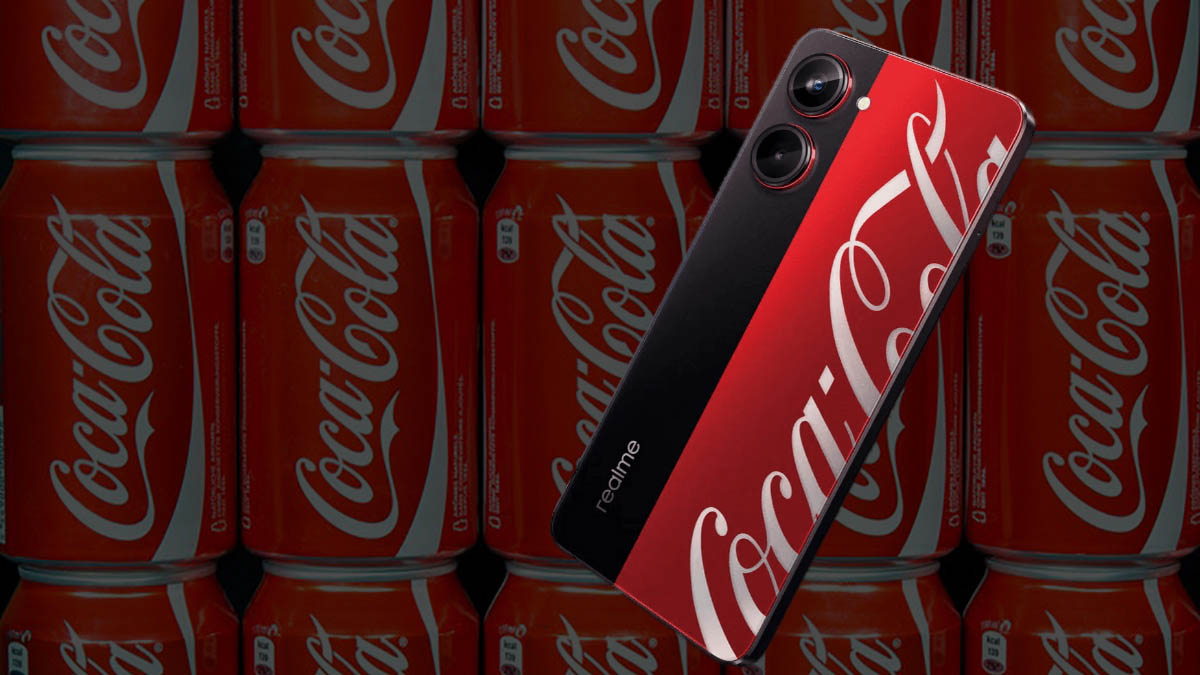 Раскрыт дизайн смартфона Realme 10 Pro 5G Coca-Cola Edition